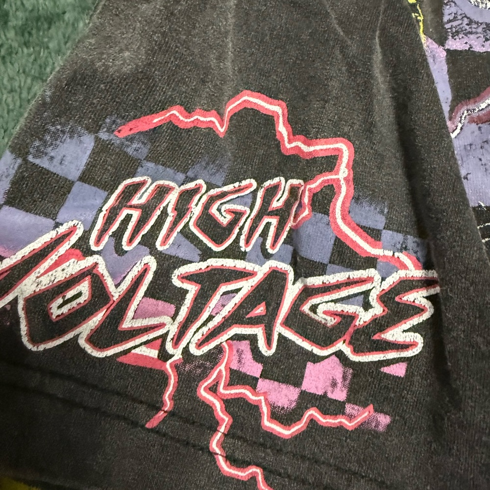 PacSun High Voltage Graphic Tee - Gray